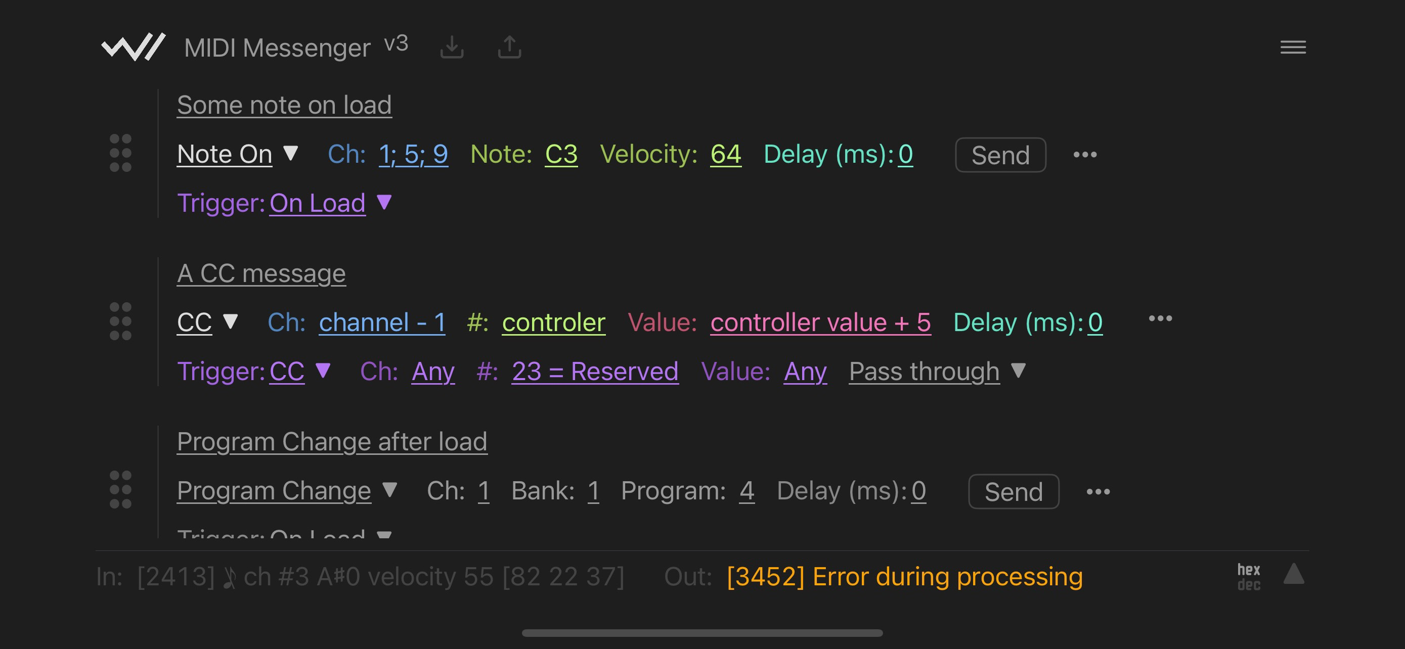 MIDI Messenger