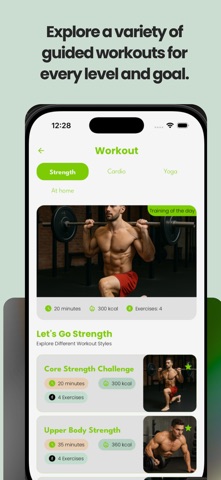 YaamFit: Gym, Home workouts screenshot