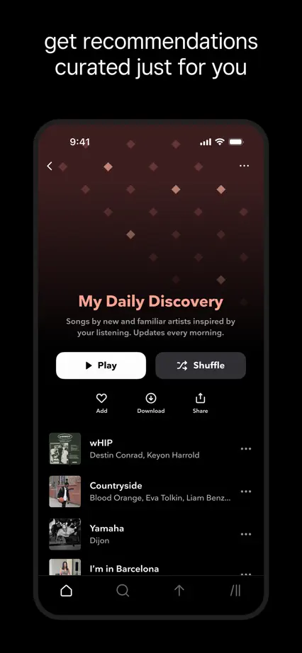 TIDAL, App Store screenshot 7