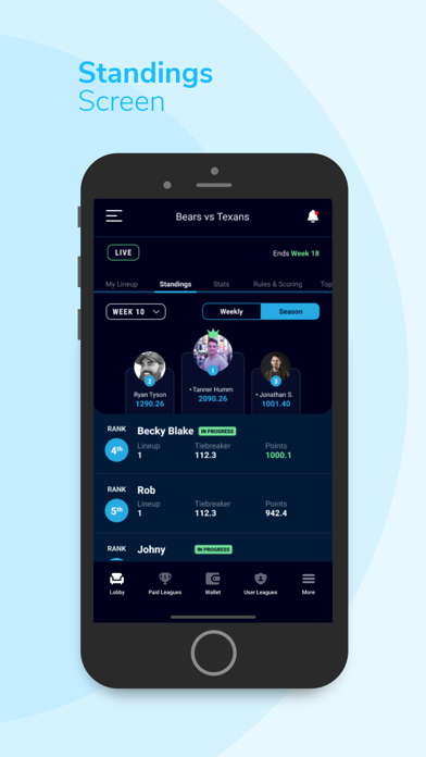 Fantasy Sports Knockout Screenshot