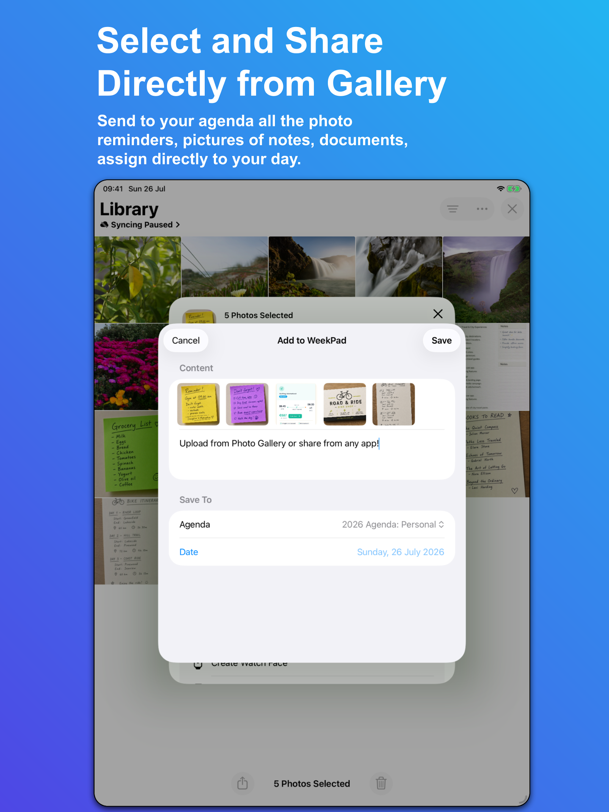 WeekPad: Weekly Agenda Planner screenshot 13