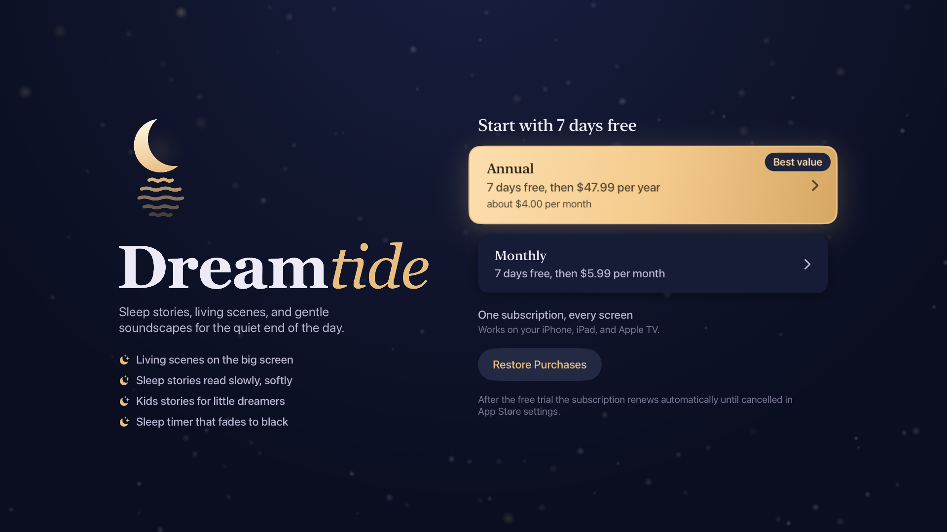 DreamTide: Sleep Stories screenshot 10