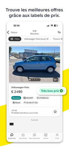 AutoScout24: Achat de voiture iPhone screenshot 4