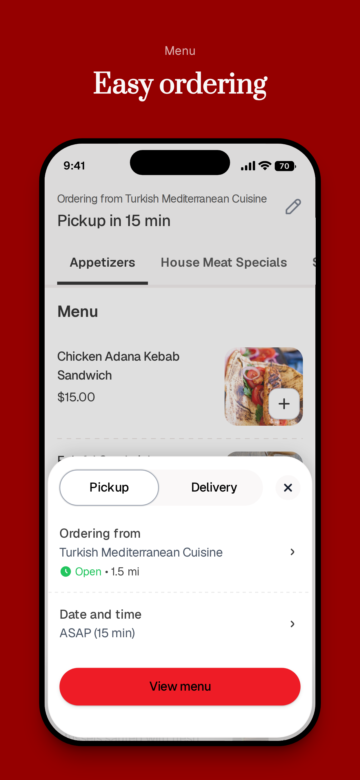 Turkish Mediterranean Cuisine screenshot 3