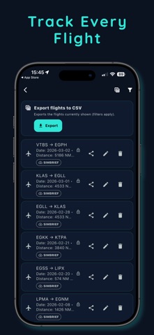 EFB Logbook Screenshot 1 of 5