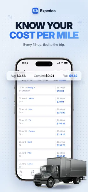 Expedoo: Trip & Fuel screenshot 3
