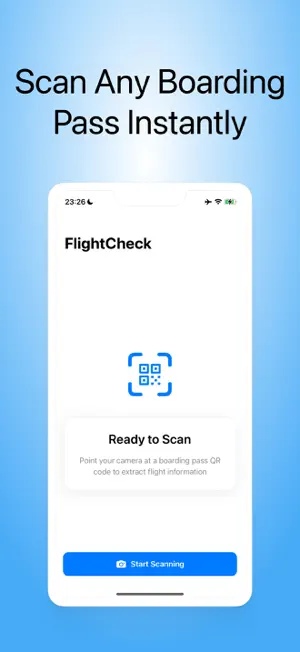FlightCheck - Ticket Scanner screenshot 1