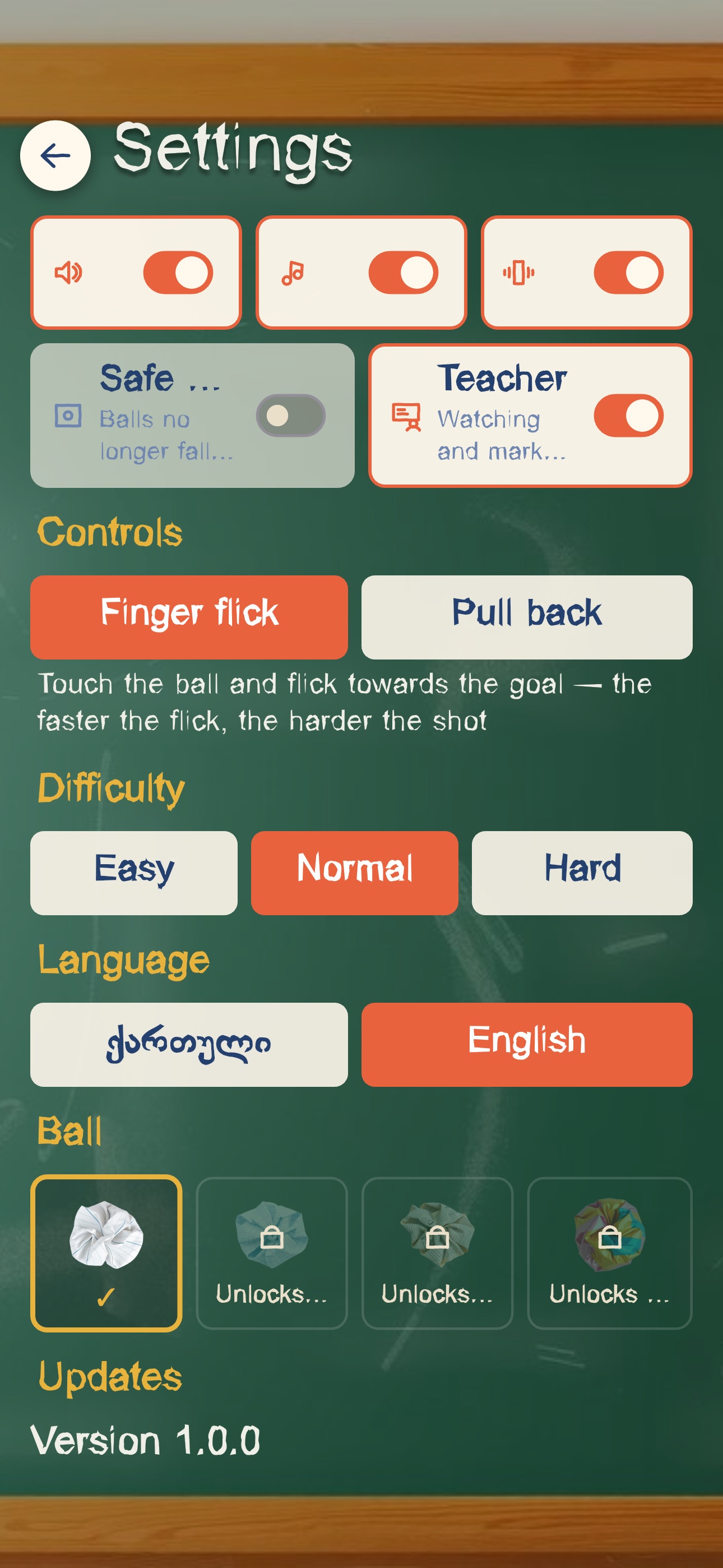 Screenshot 5 of Desk Soccer
