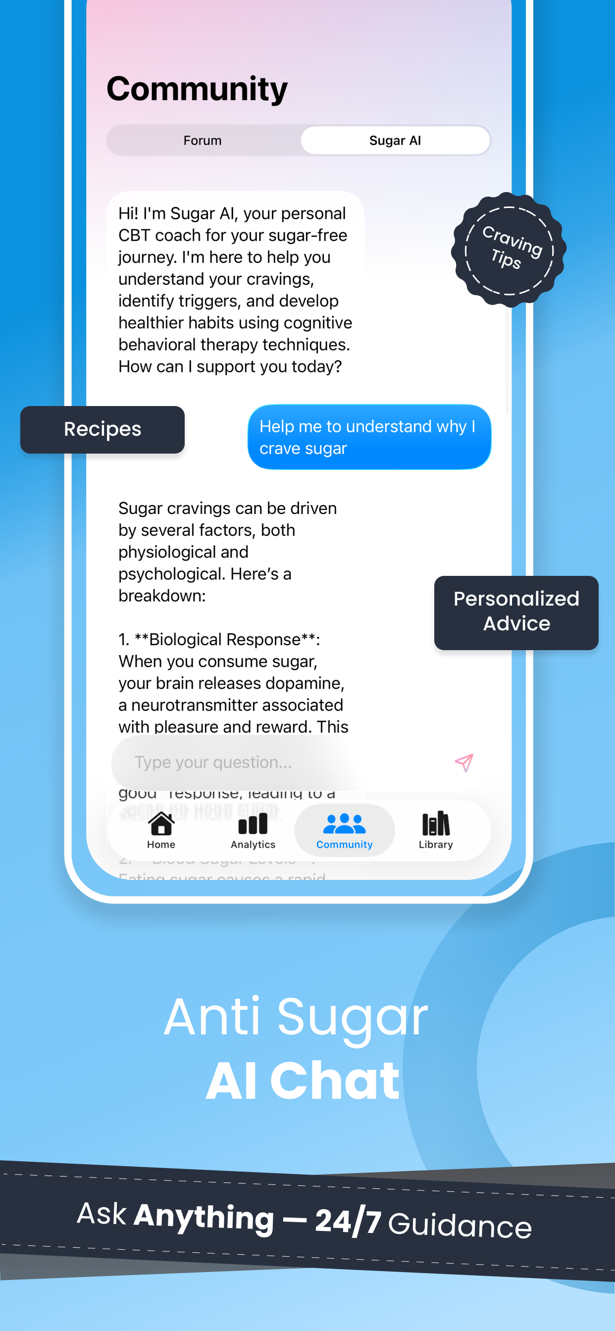 SugarFree – AI Macro Tracker
