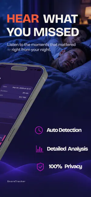 SnoreTracker:Snoring Recorder screenshot 3