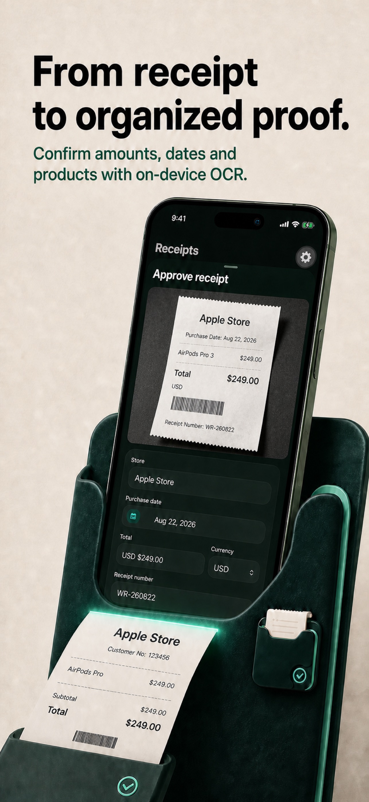 Screenshot 2 of Warrenta: Receipts & Returns