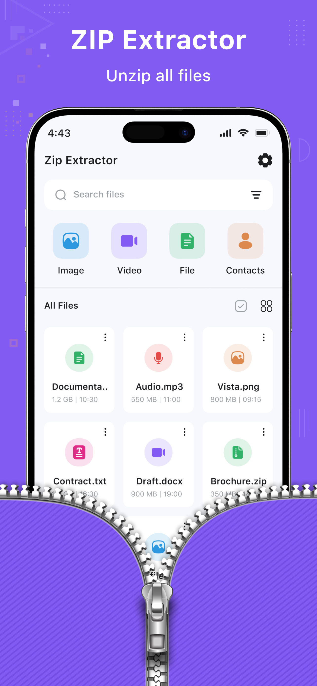 Zip Extractor : UnZIP & UnRAR