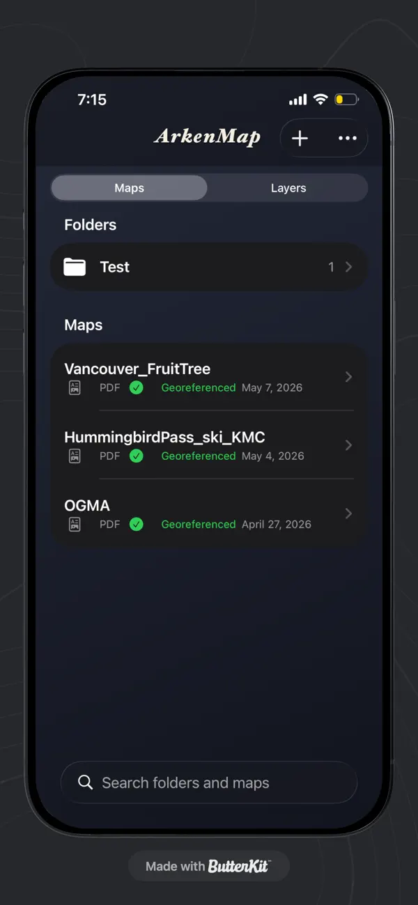 Screenshot #1 pour ArkenMap