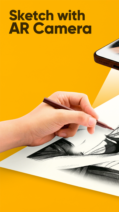 Screenshot #1 pour AR Sketch Anime: Trace Drawing