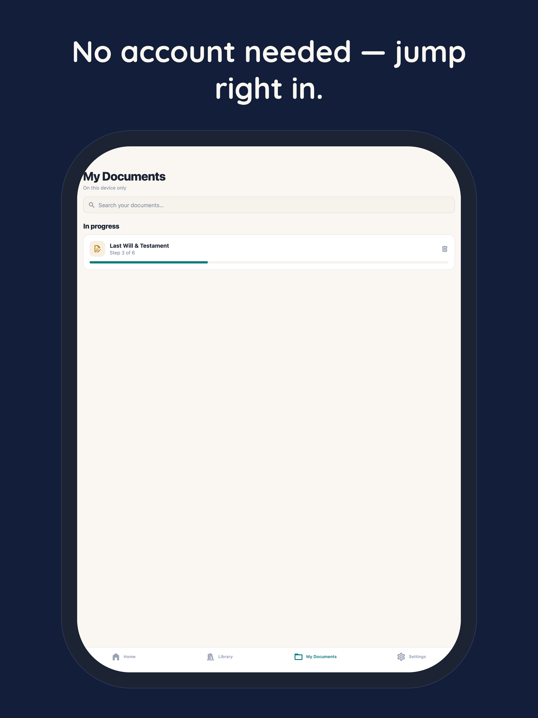 Paperbird: Legal Documents screenshot 11