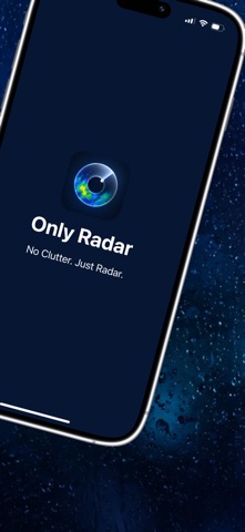 Only Radar: Weather Radar iPhone screenshot