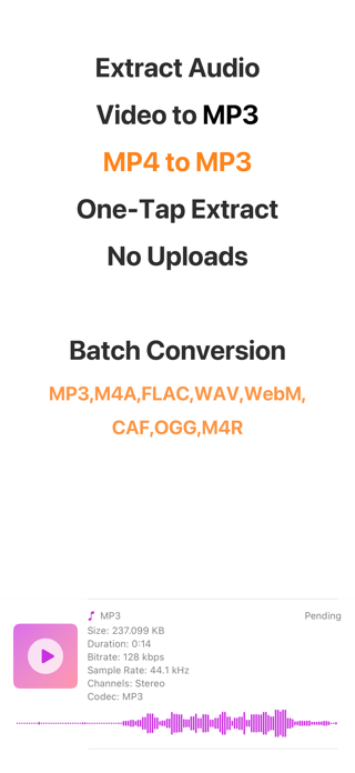 AudioWeaver: AI Audio Cleaner Screenshot 1 of 5