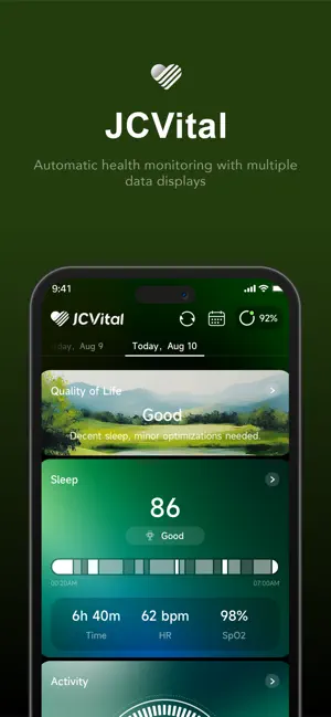 JCVital screenshot 1