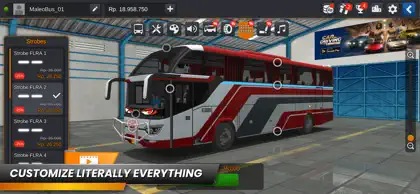Screenshot 3 di 6 di Bus Simulator Indonesia: Maleo