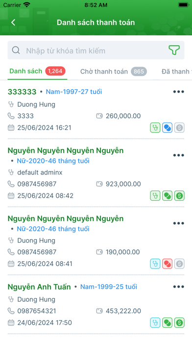vClinic-Quản lý phòng khám Screenshot