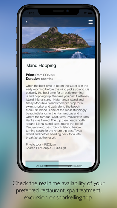 Likuliku Lagoon Resort Screenshot