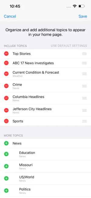 KMIZ ABC17 Columbia,MidMO News screenshot 3