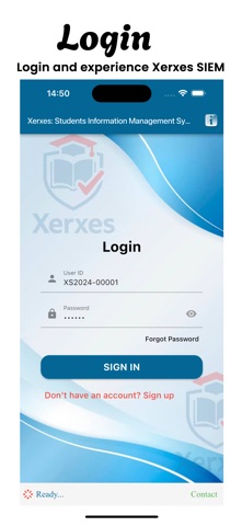 Xerxes SIEMS screenshot