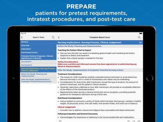 Screenshot #6 pour Davis’s Lab & Diagnostic Tests