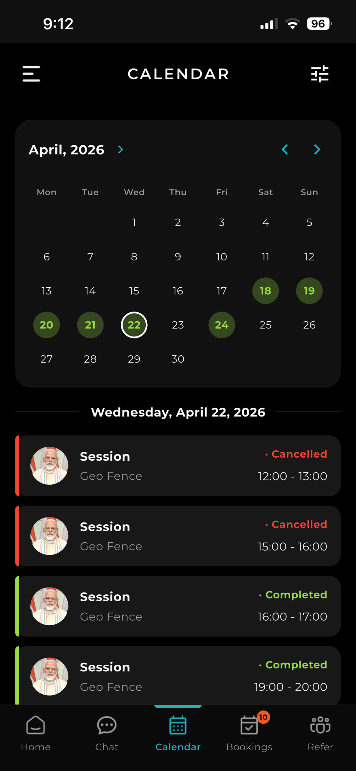 OLYMPUS FITAPP screenshot 5