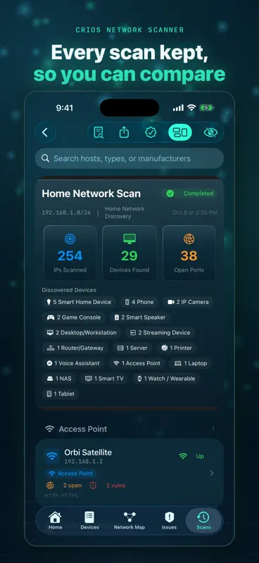 Crios: Network IP Port Scanner screenshot 10 of 10