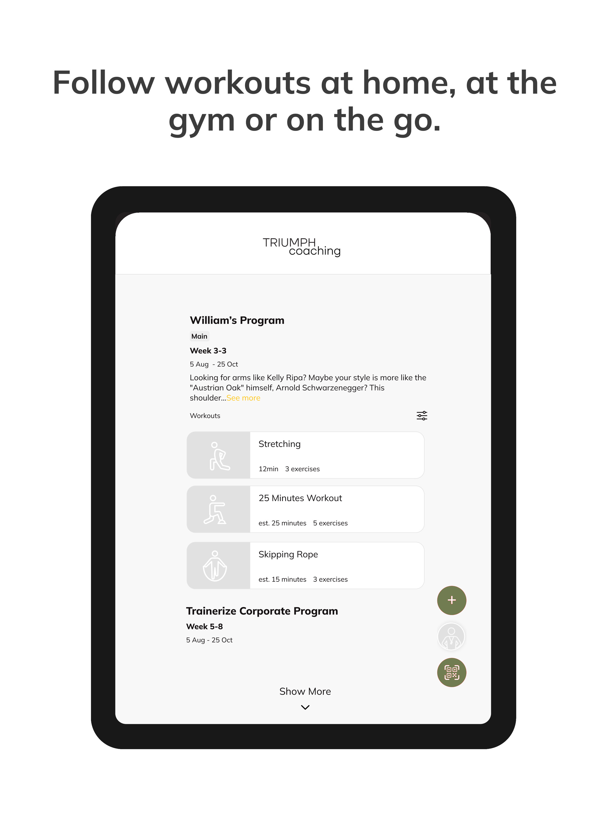 TRIUMPH Coaching screenshot 11