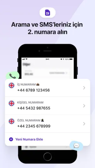 Telicall: Arama & Sanal Numara iPhone Ekran Görüntüsü 4