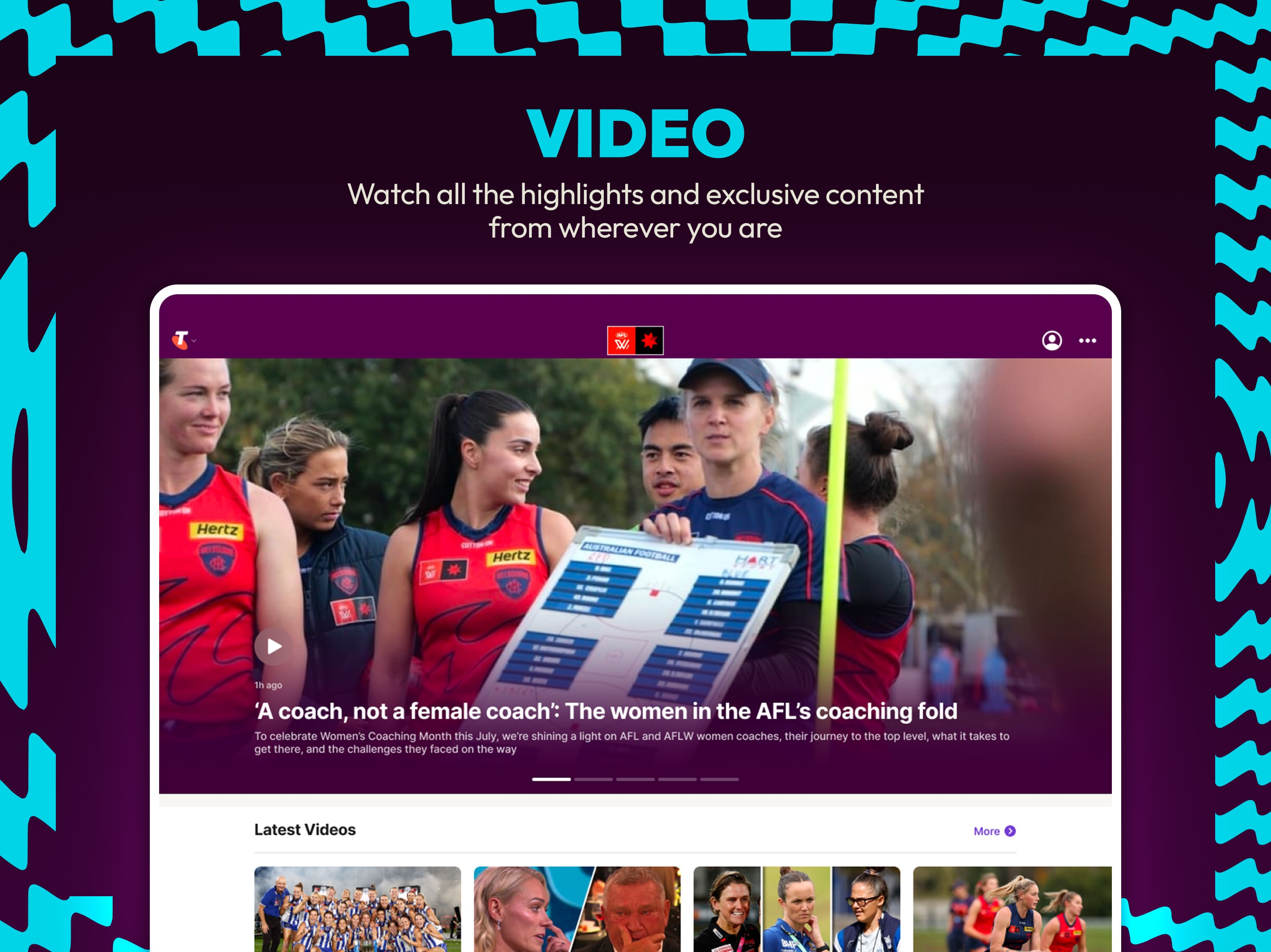AFLW Official App