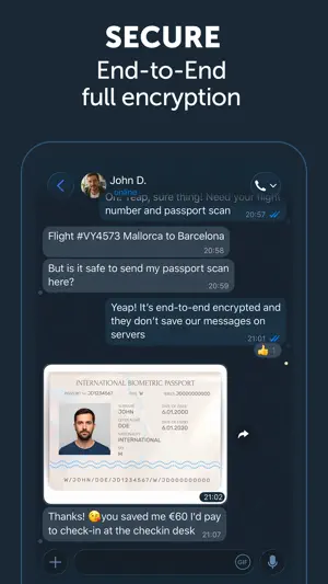 Zangi - Private Messenger screenshot 2