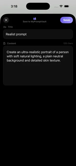 MyPromptVault - AI Prompts screenshot 3