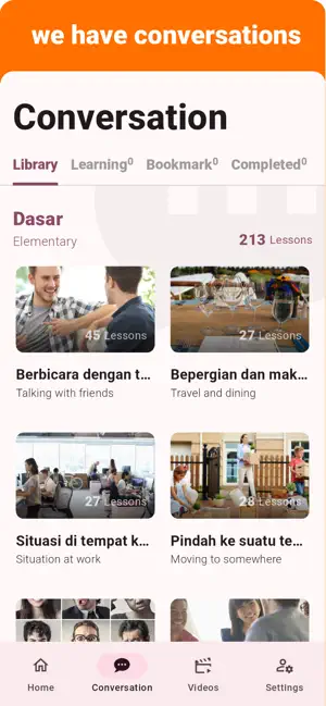 Indonesian -Listening Speaking screenshot 2