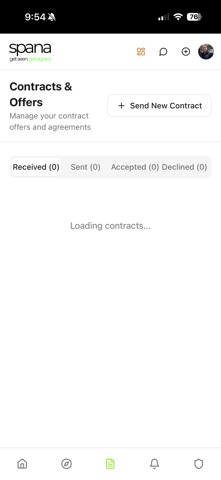 SPANA - Get Seen. Get Signed. Screenshot 6 of 8