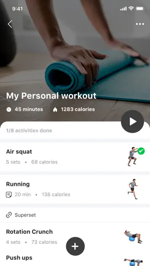 Effortless Gym App iPhone-skjermbilde 3