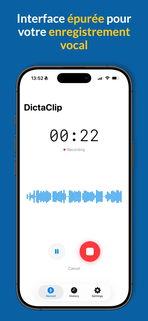 Screenshot #2 pour DictaClip