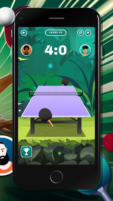 Advanced Pocket Ping Pong Star Screenshot