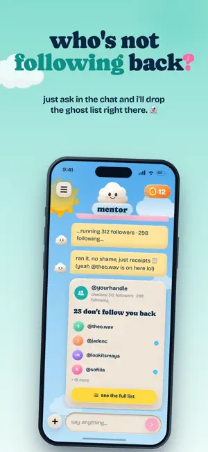 Mentor: Your AI Bestie iPhone screenshot 5
