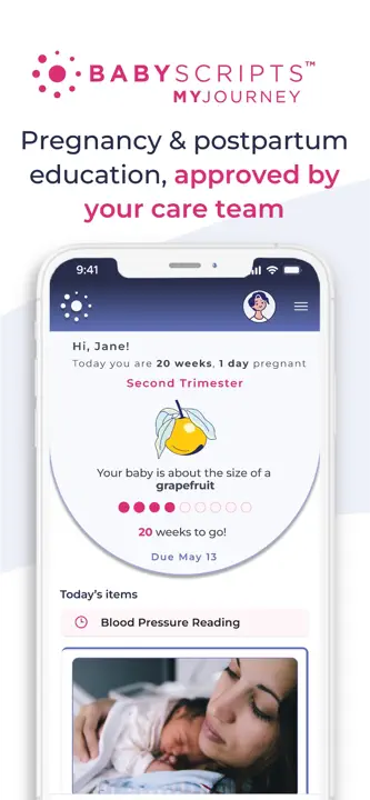 Babyscripts myJourneyのスクリーンショット（1/8）
