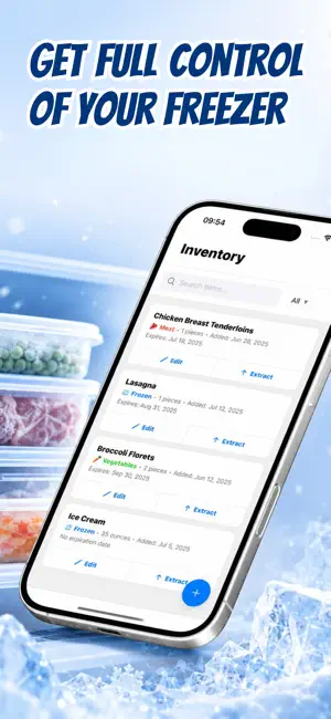 Freezer Inventory Tracker screenshot 1