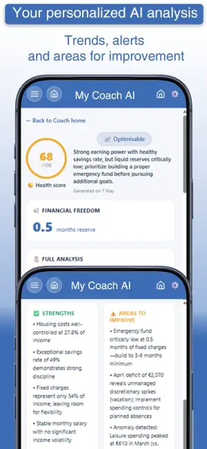 Budget Coach IA - Dépenses screenshot 4