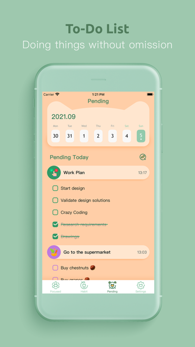 FocusFlow - Focus Todo Habit iPhone screenshot 4 - Productivity app