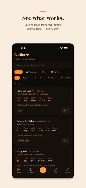 Caliburr screenshot 2