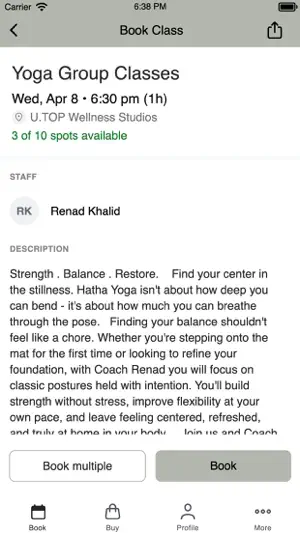 U.TOP Wellness Studios screenshot 3