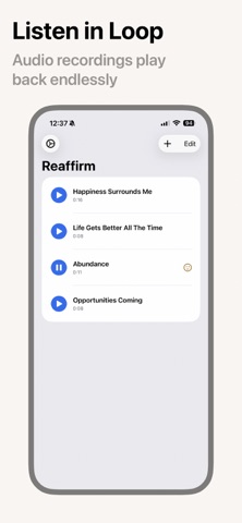 Reaffirm - Manifestation Tool screenshot