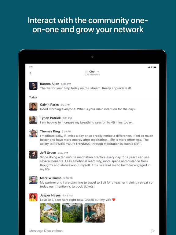 Life Design by ENTRE iPad screenshot 2 - Social Networking app
