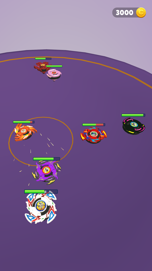 #1. Attack IO - Spins Battle (iOS) 由: Akruti Patel